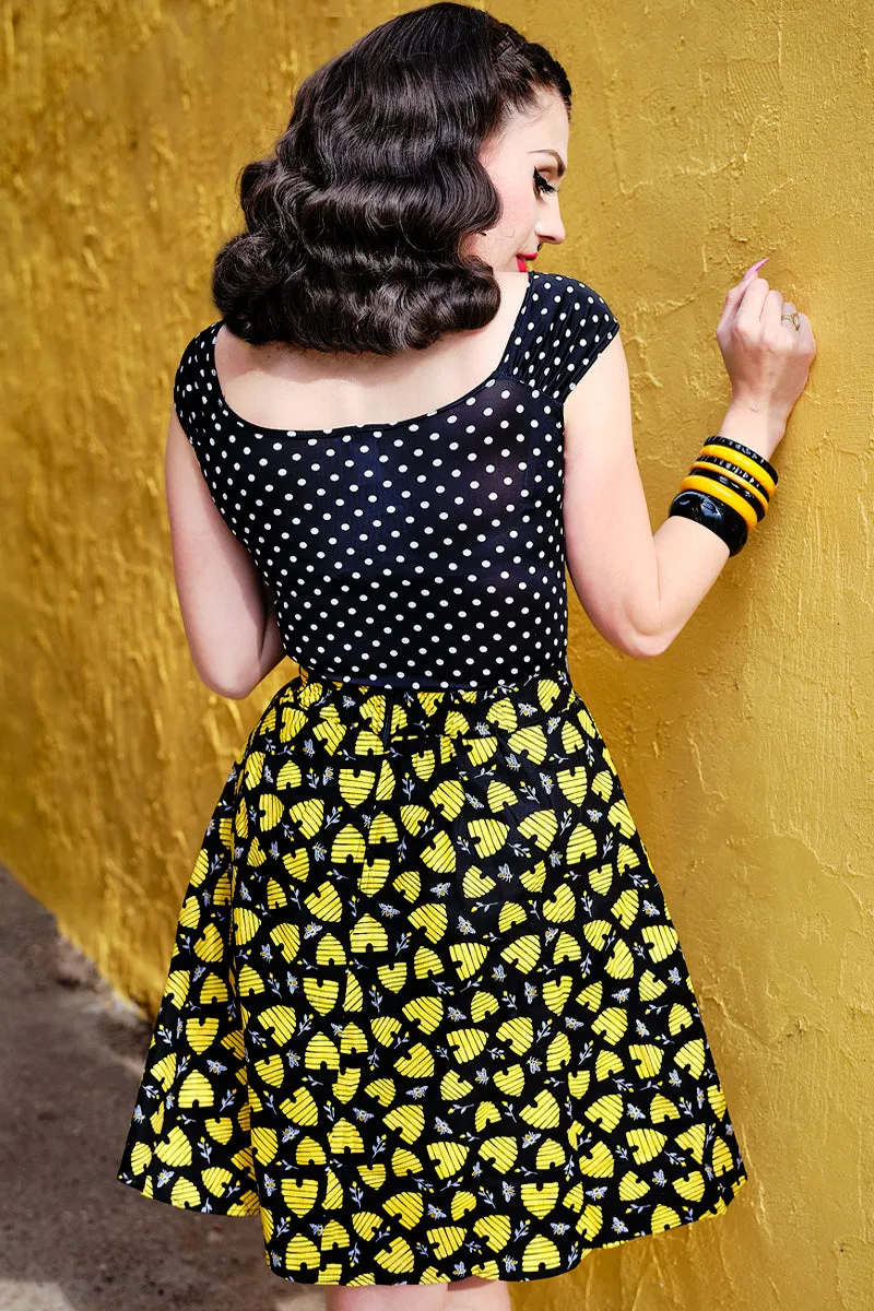 3859 Isabel Top in Polka Dots - 1X only