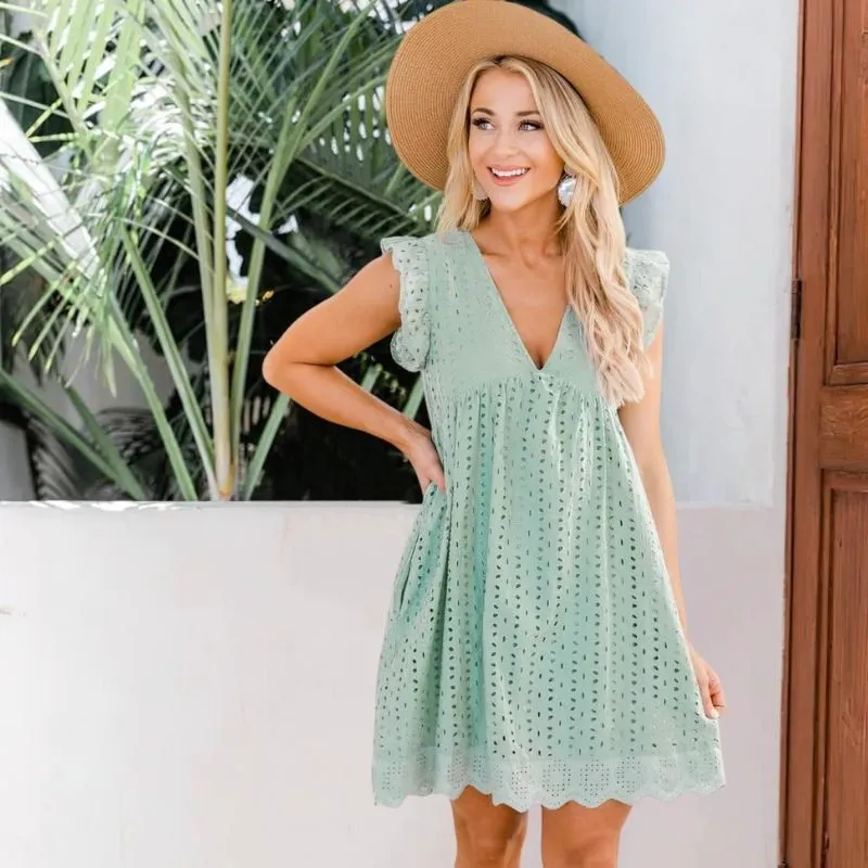 AMALIA - 2in1 DRESS WITH BUILT IN SHORTS
