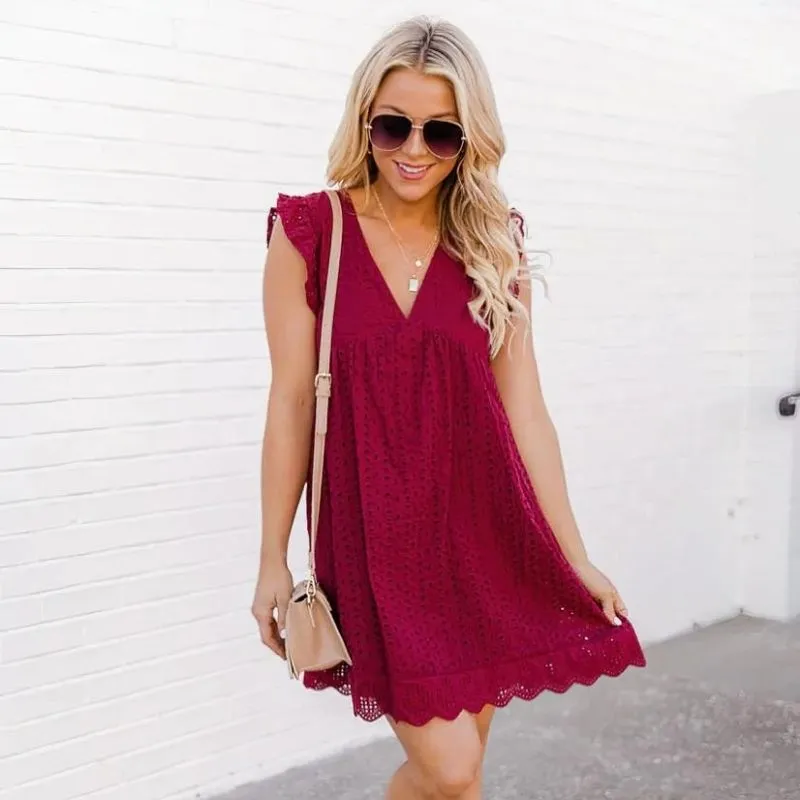 AMALIA - 2in1 DRESS WITH BUILT IN SHORTS