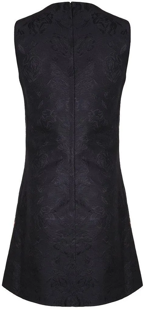 Badge, Medal and Jewel Embellished Mini Dress
