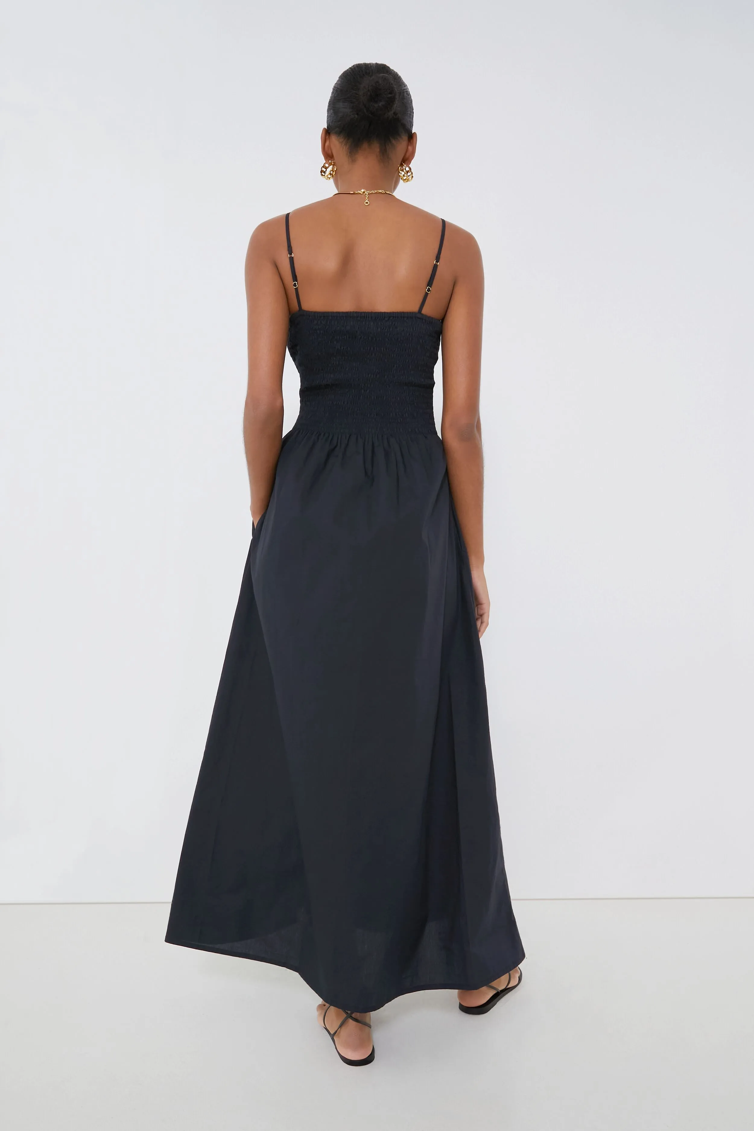 Black Tergu Maxi Dress
