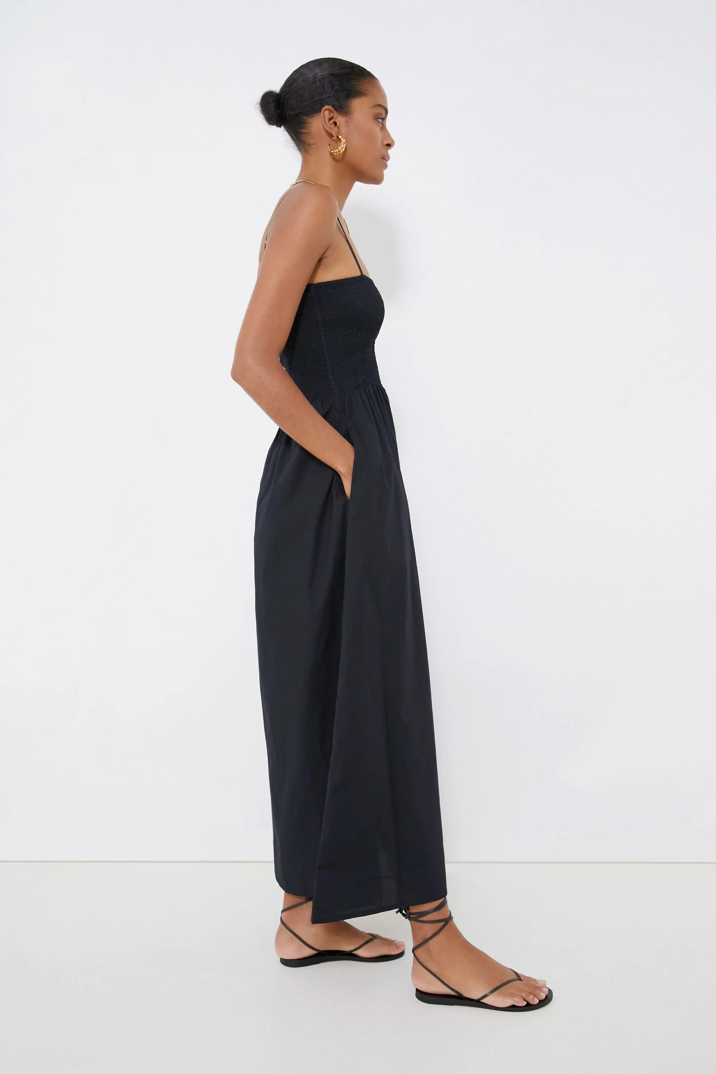 Black Tergu Maxi Dress