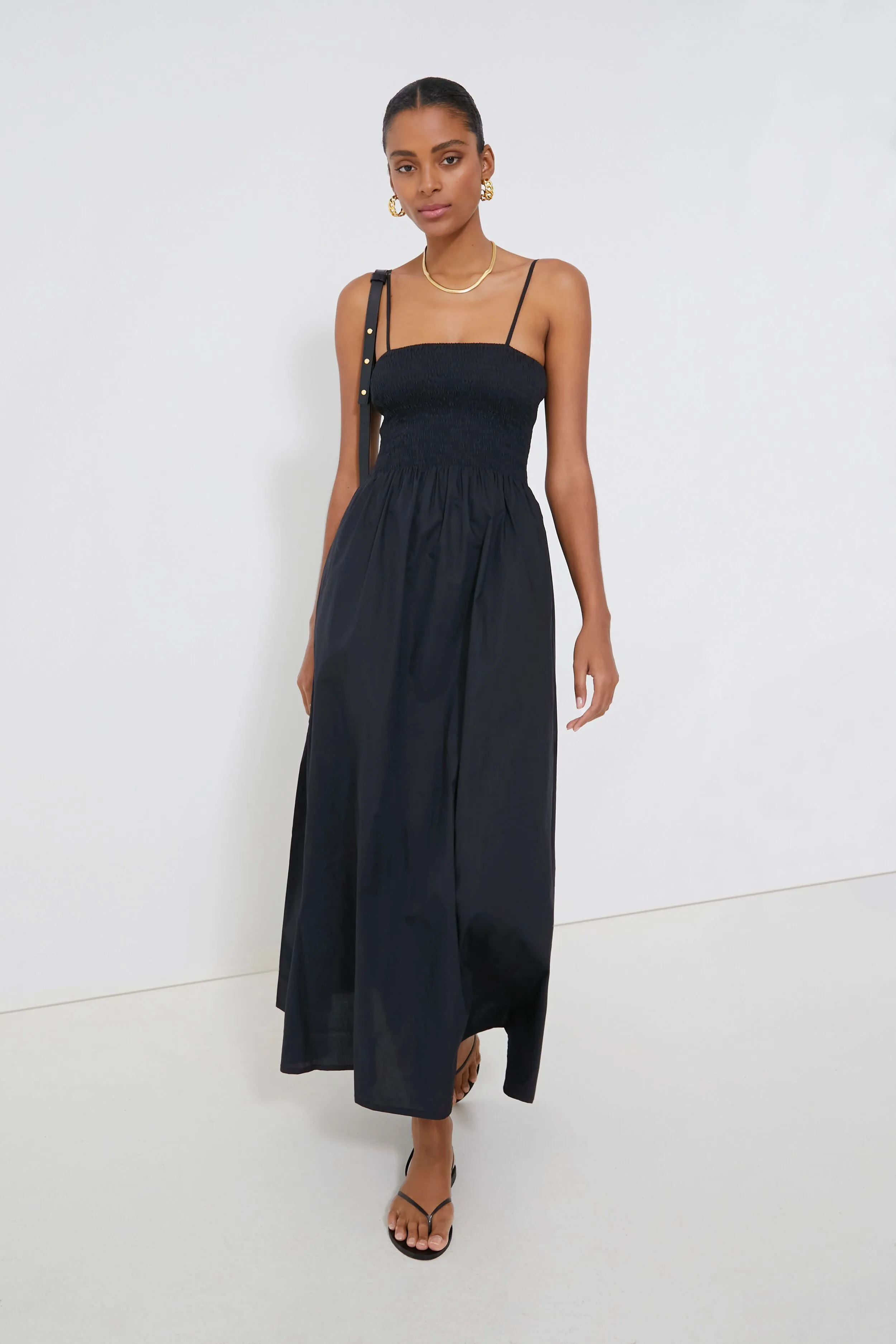 Black Tergu Maxi Dress