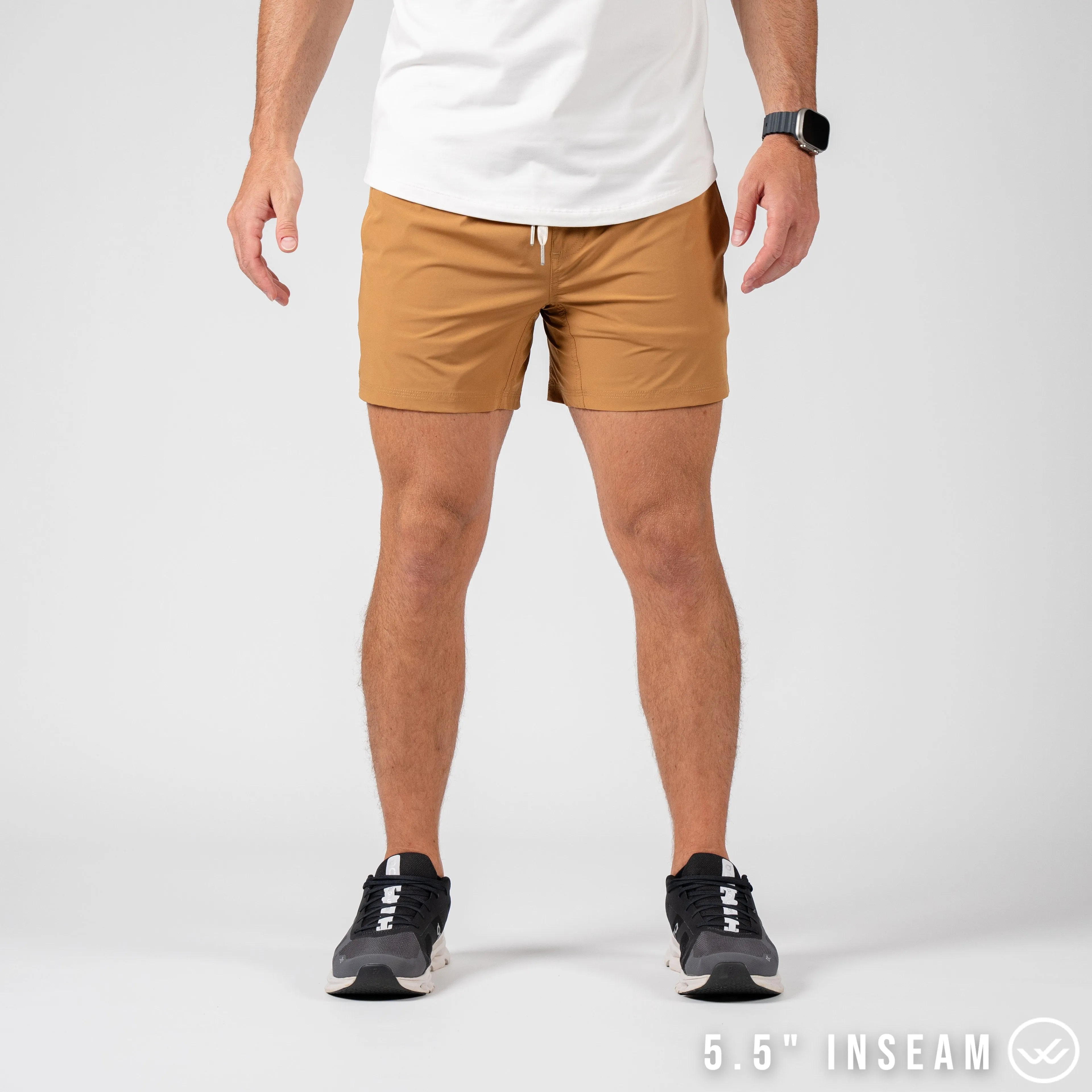 Flow 2.0 Short (Athletic) - Turmeric 5.5" & 7"