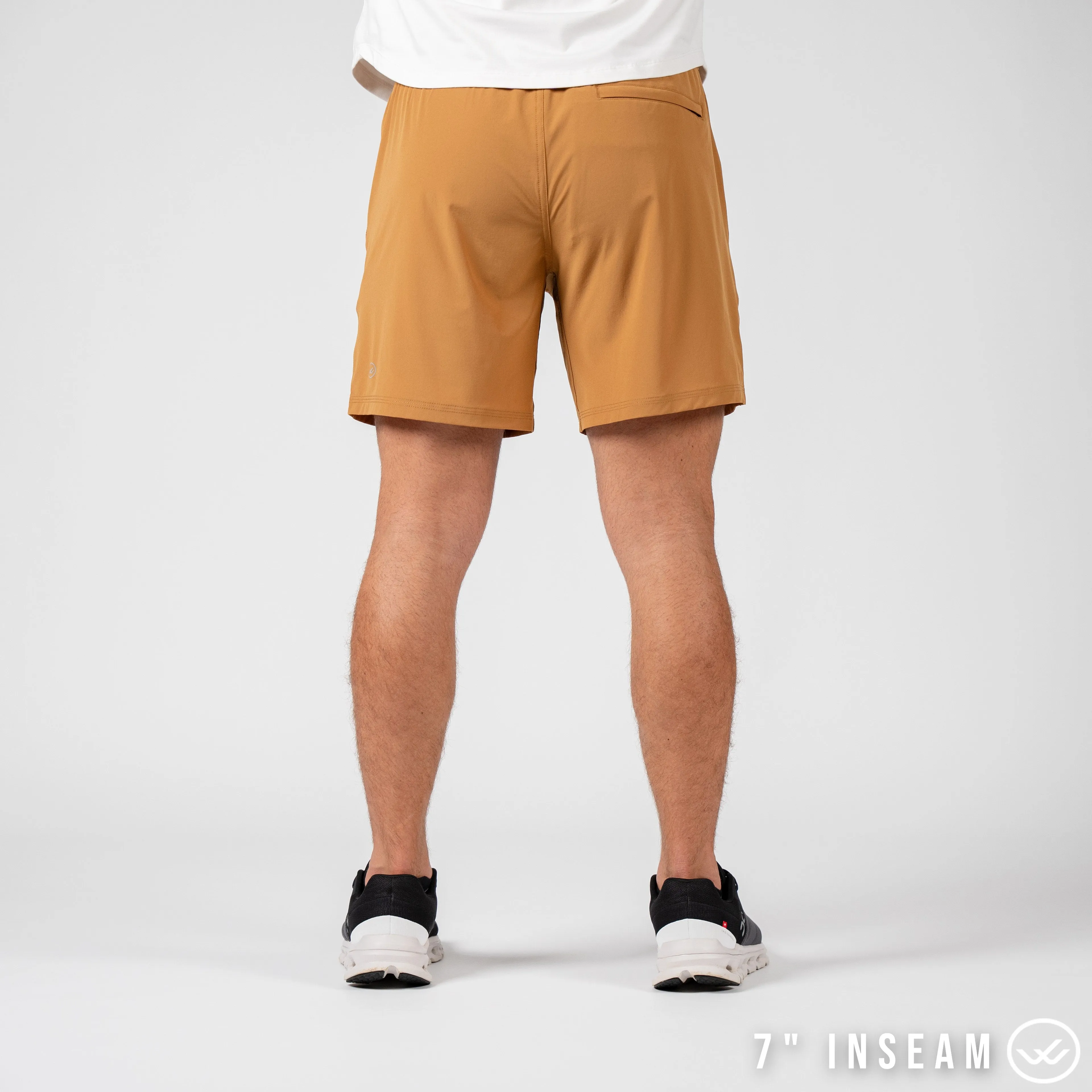 Flow 2.0 Short (Athletic) - Turmeric 5.5" & 7"