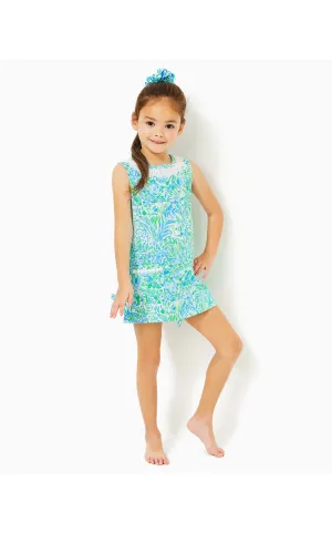 Girls Little Lilly Classic Shift Dress Dandy Lions