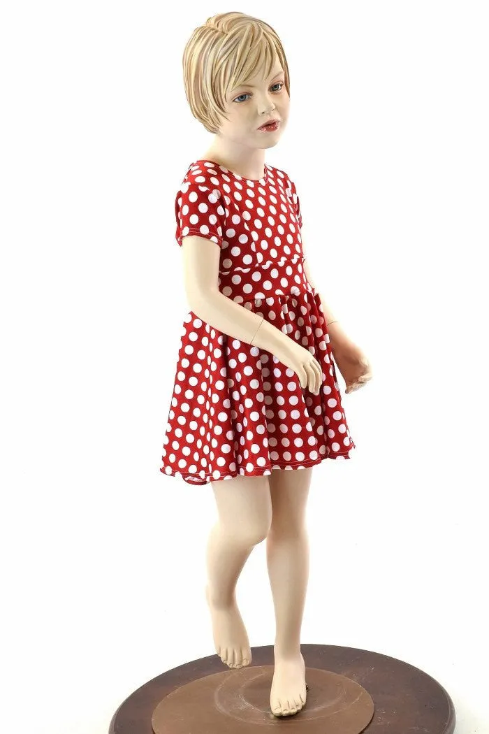 Girls Minnie Skater Dress
