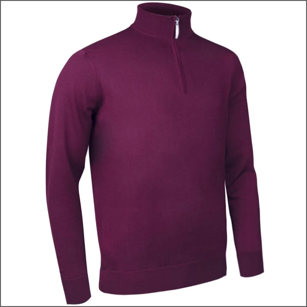 Glenmuir Jasper Merino Zip Neck Sweater--
