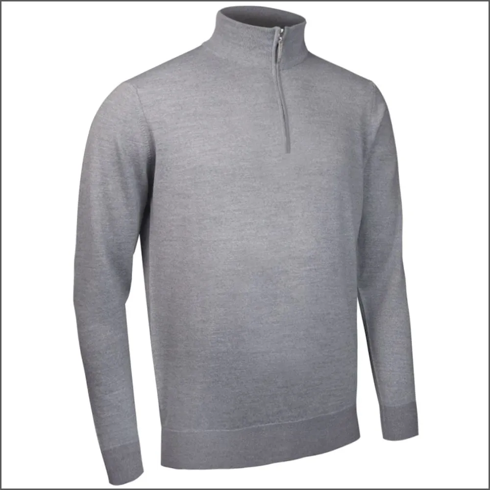 Glenmuir Jasper Merino Zip Neck Sweater--