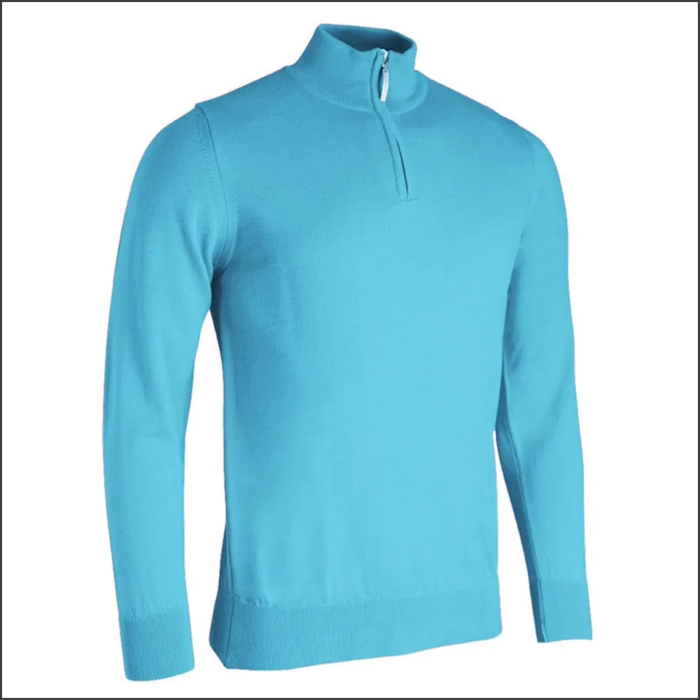 Glenmuir Jasper Merino Zip Neck Sweater--