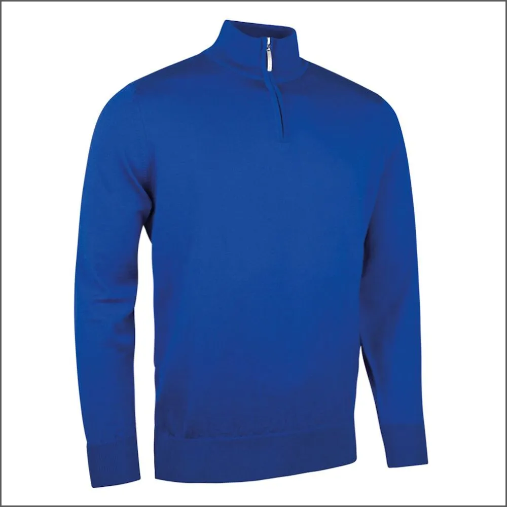 Glenmuir Jasper Merino Zip Neck Sweater--