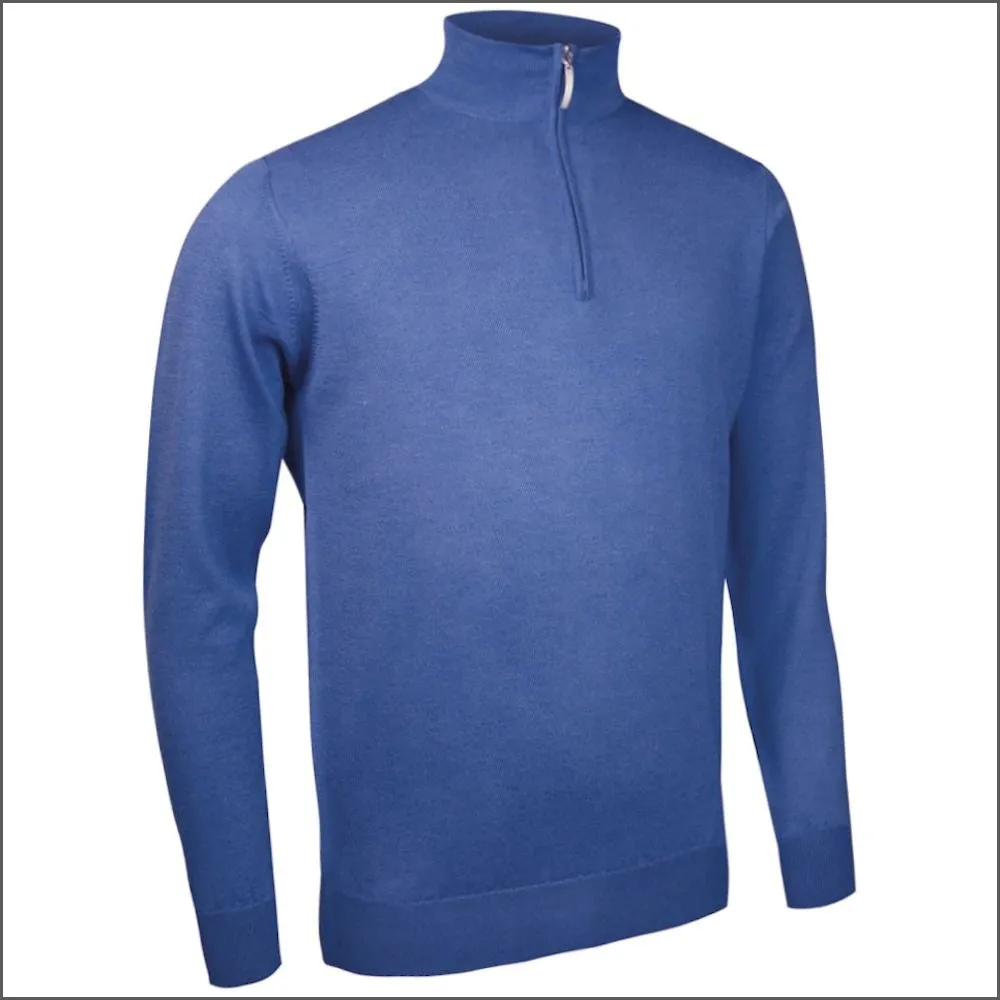 Glenmuir Jasper Merino Zip Neck Sweater--