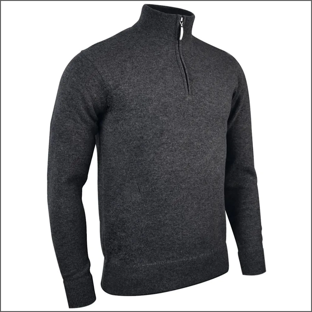 Glenmuir Jasper Merino Zip Neck Sweater--