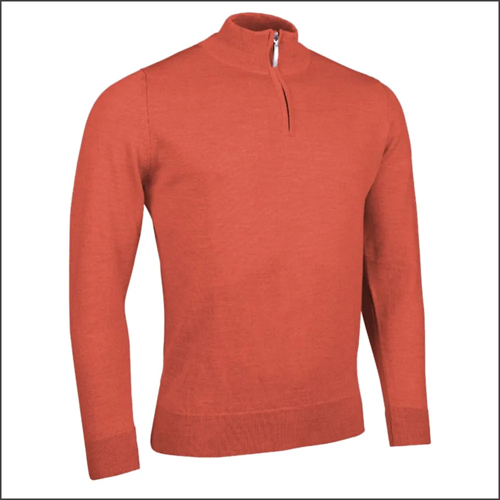 Glenmuir Jasper Merino Zip Neck Sweater--
