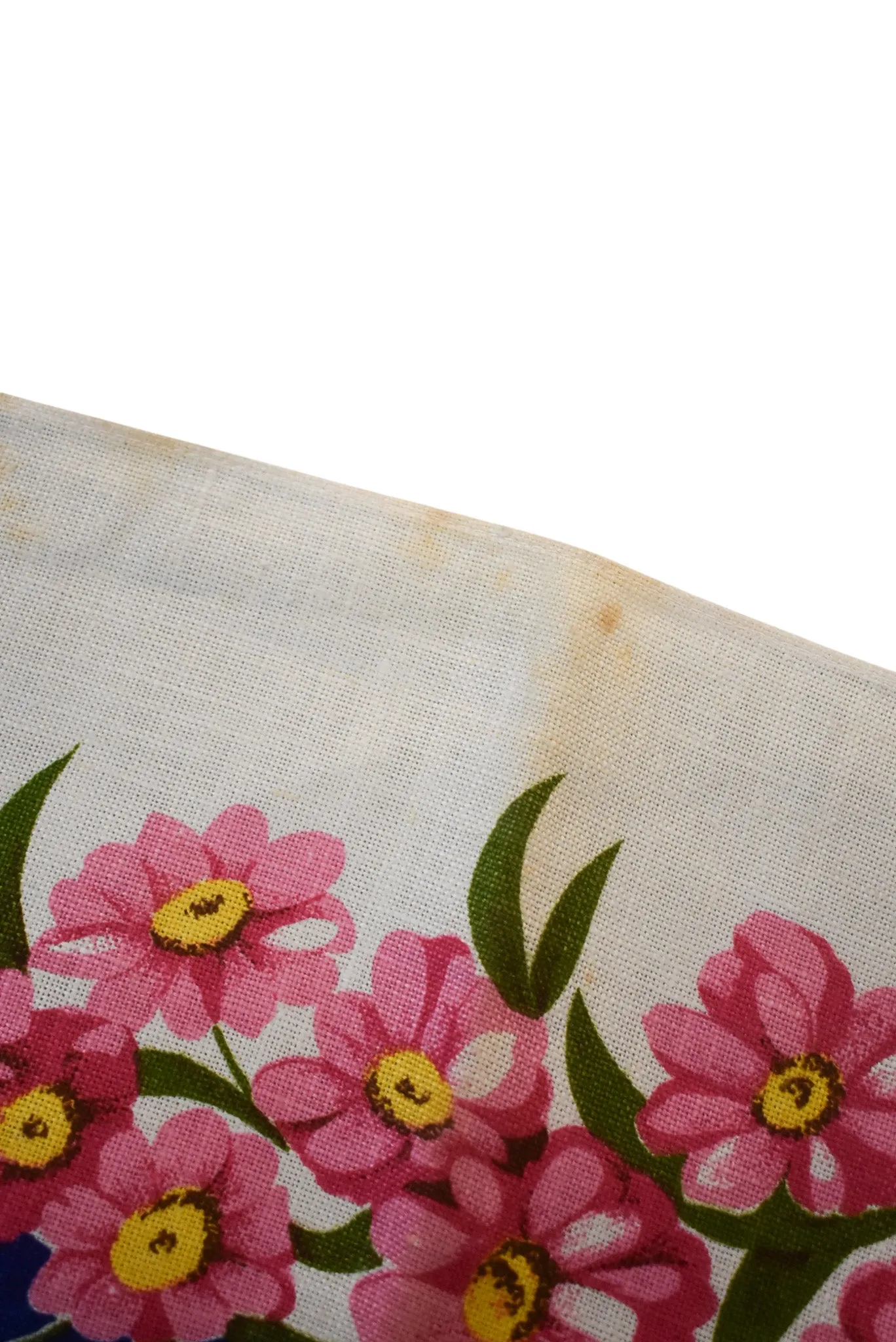Maylin Irish linen floral centrepiece tea towel