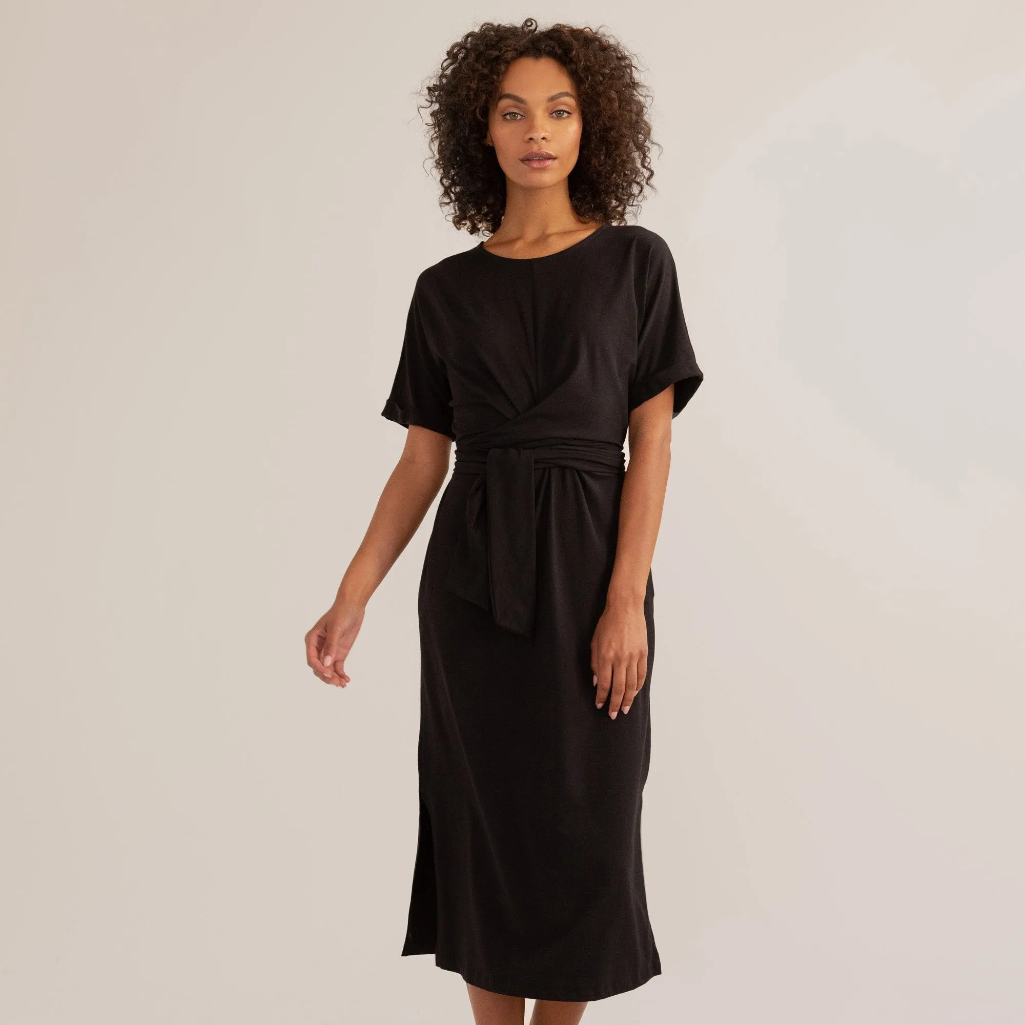 McKenna Tie-Back Wrap Dress