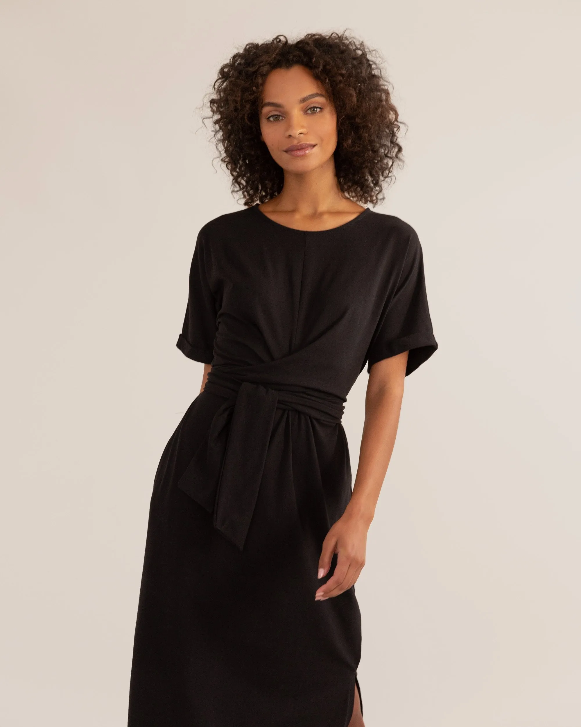 McKenna Tie-Back Wrap Dress