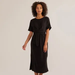 McKenna Tie-Back Wrap Dress