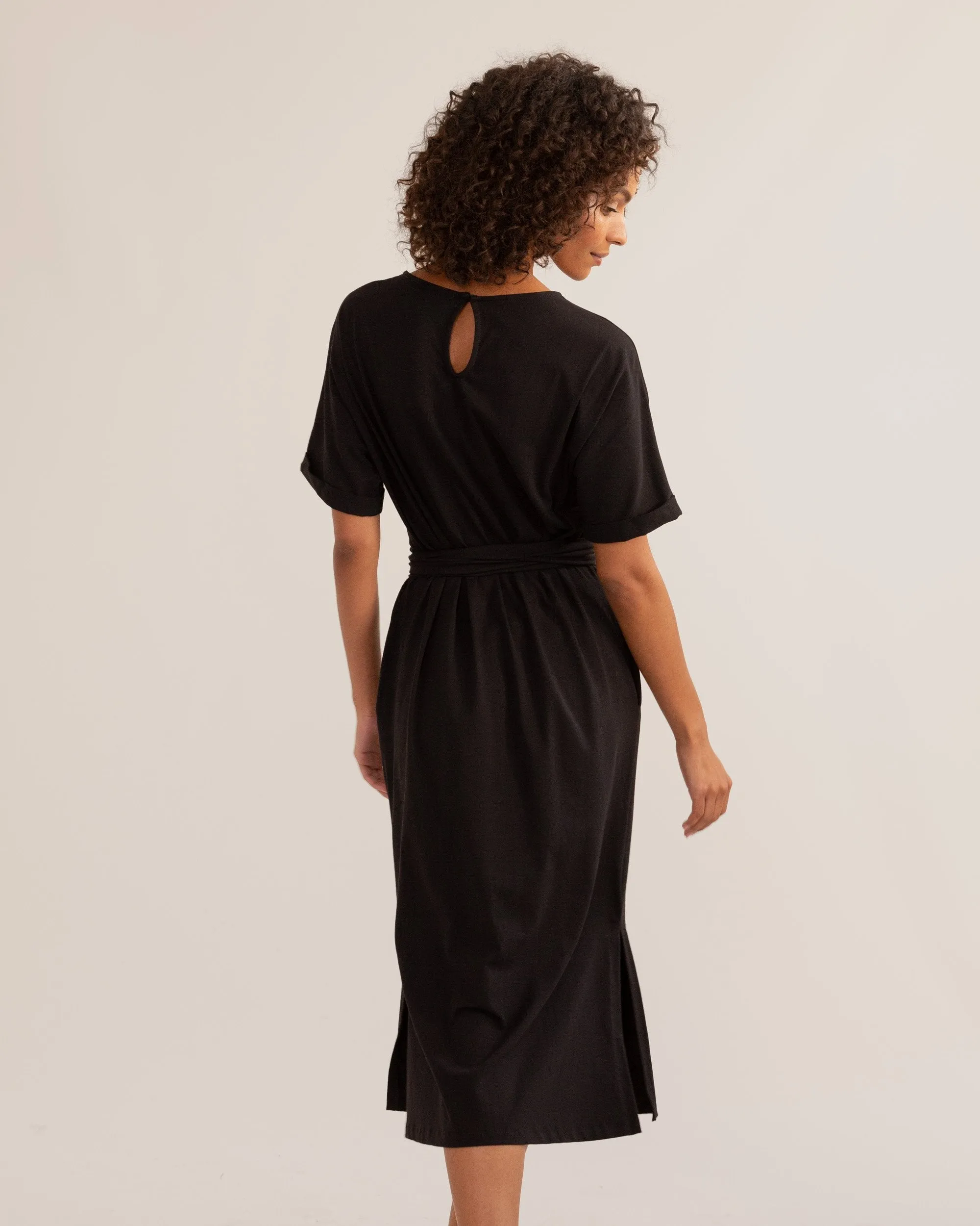 McKenna Tie-Back Wrap Dress