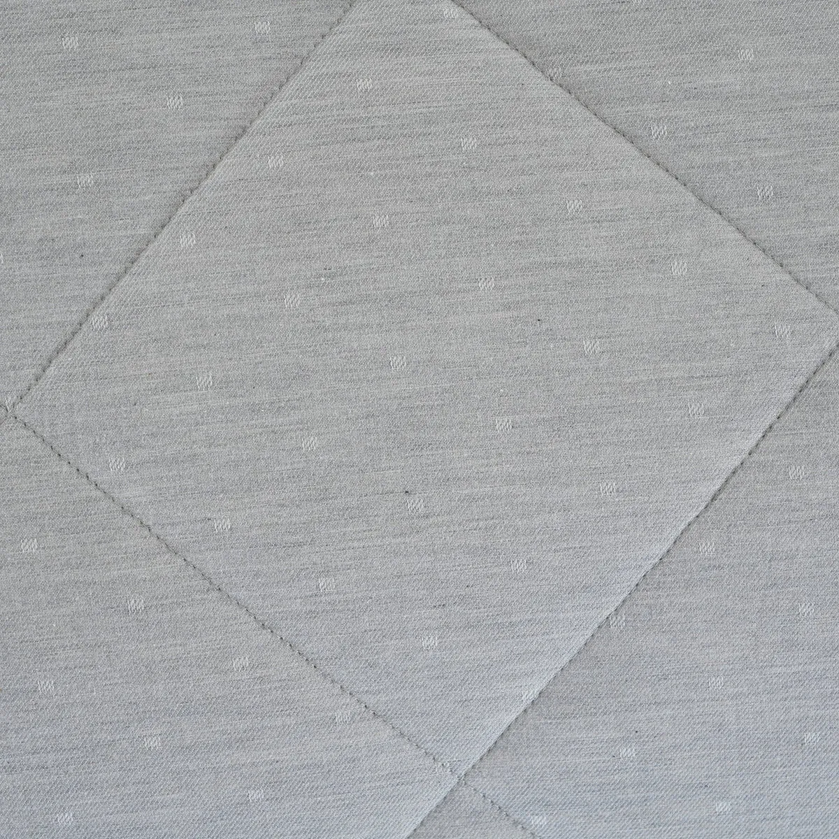Muted Dot 100% Natural Cotton Filling Grey 8PC Quilt/Quilted Bed Cover Set