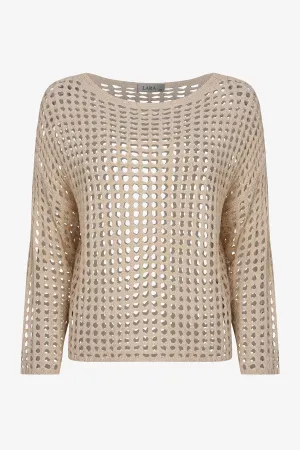 Open Knit Sweater | Ema&Carla