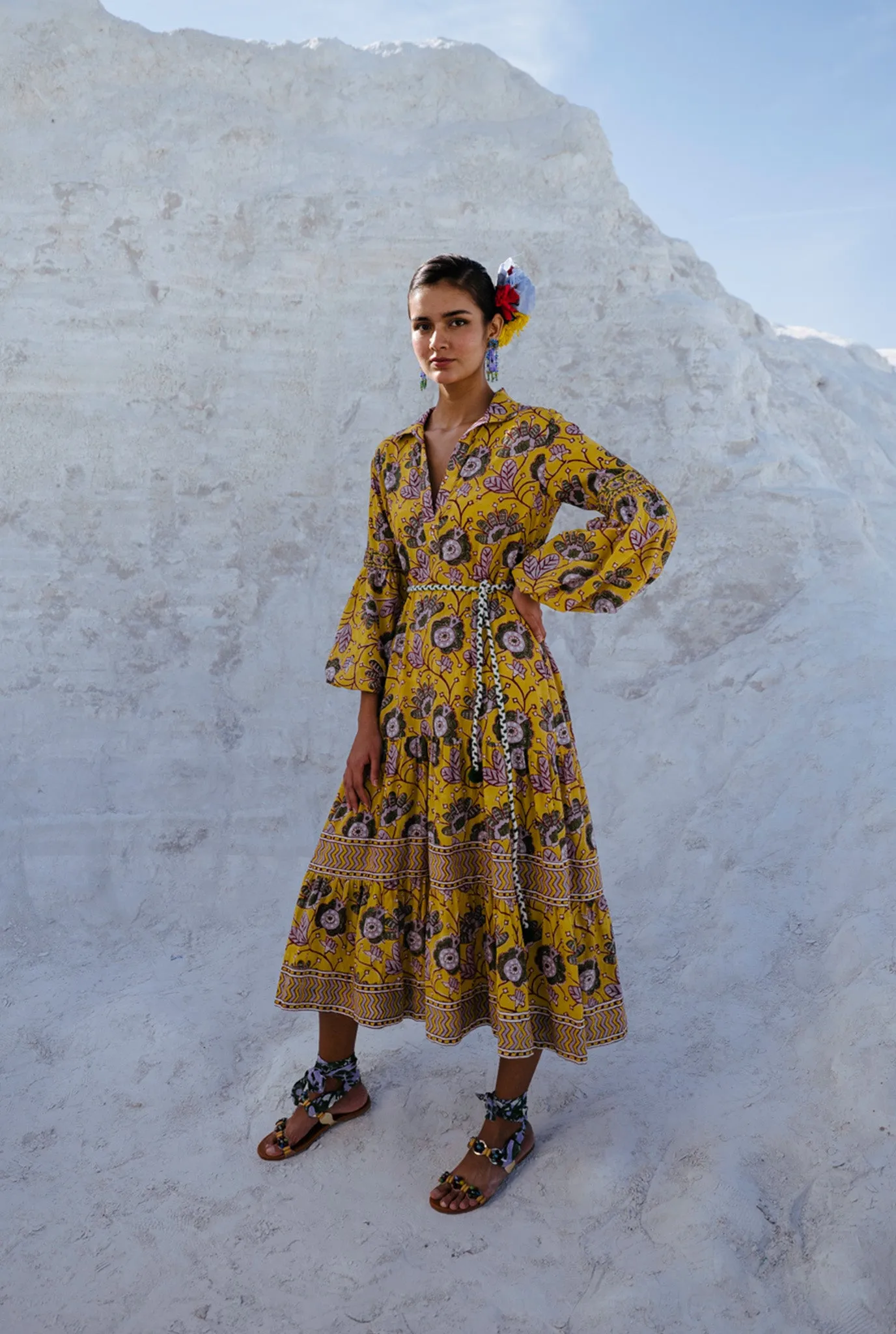 Pandora Peasant Dress