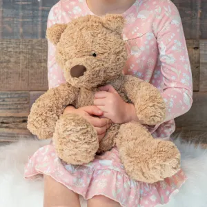 Pink Bunny Floral Boho Dress