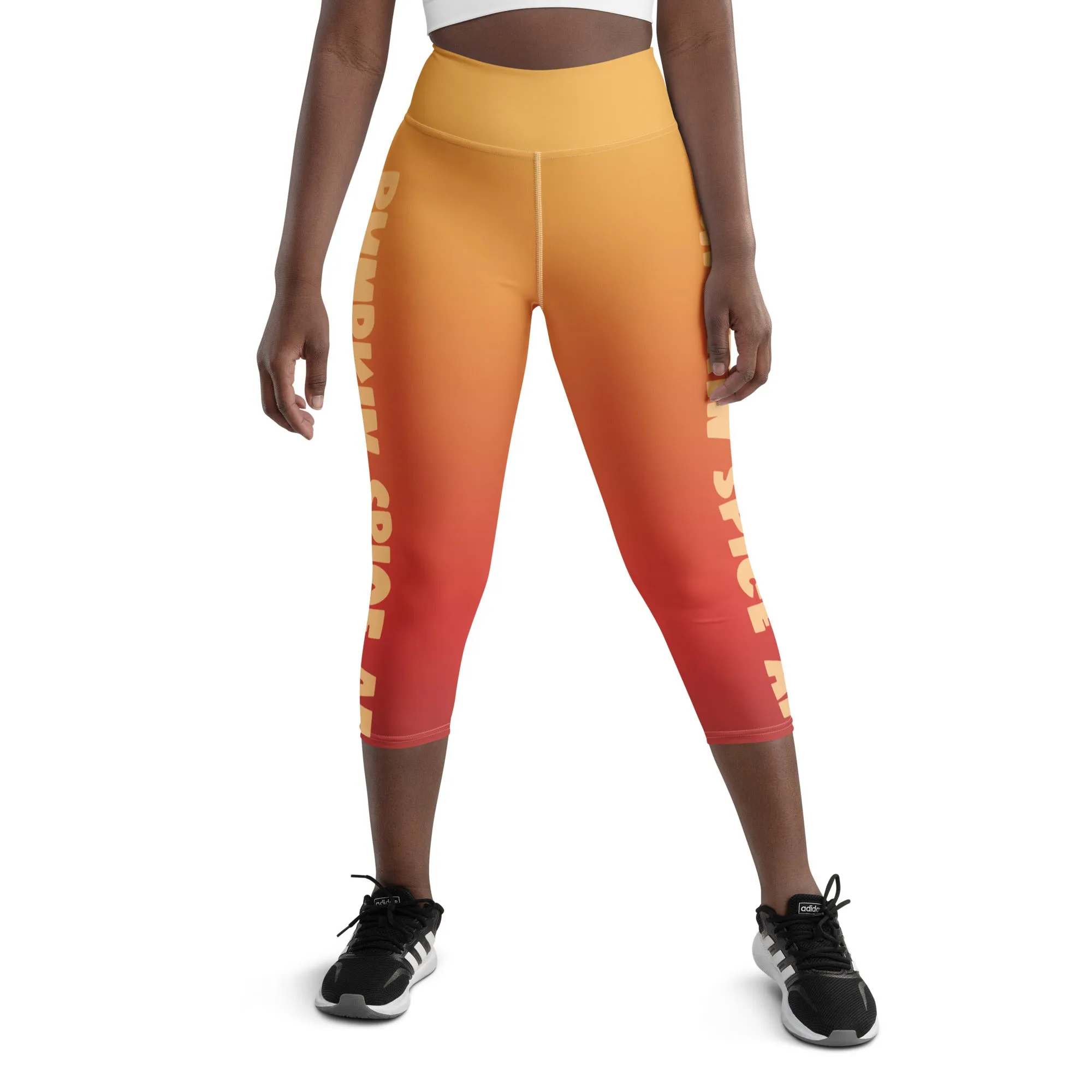 Pumpkin Spice AF Yoga Capris