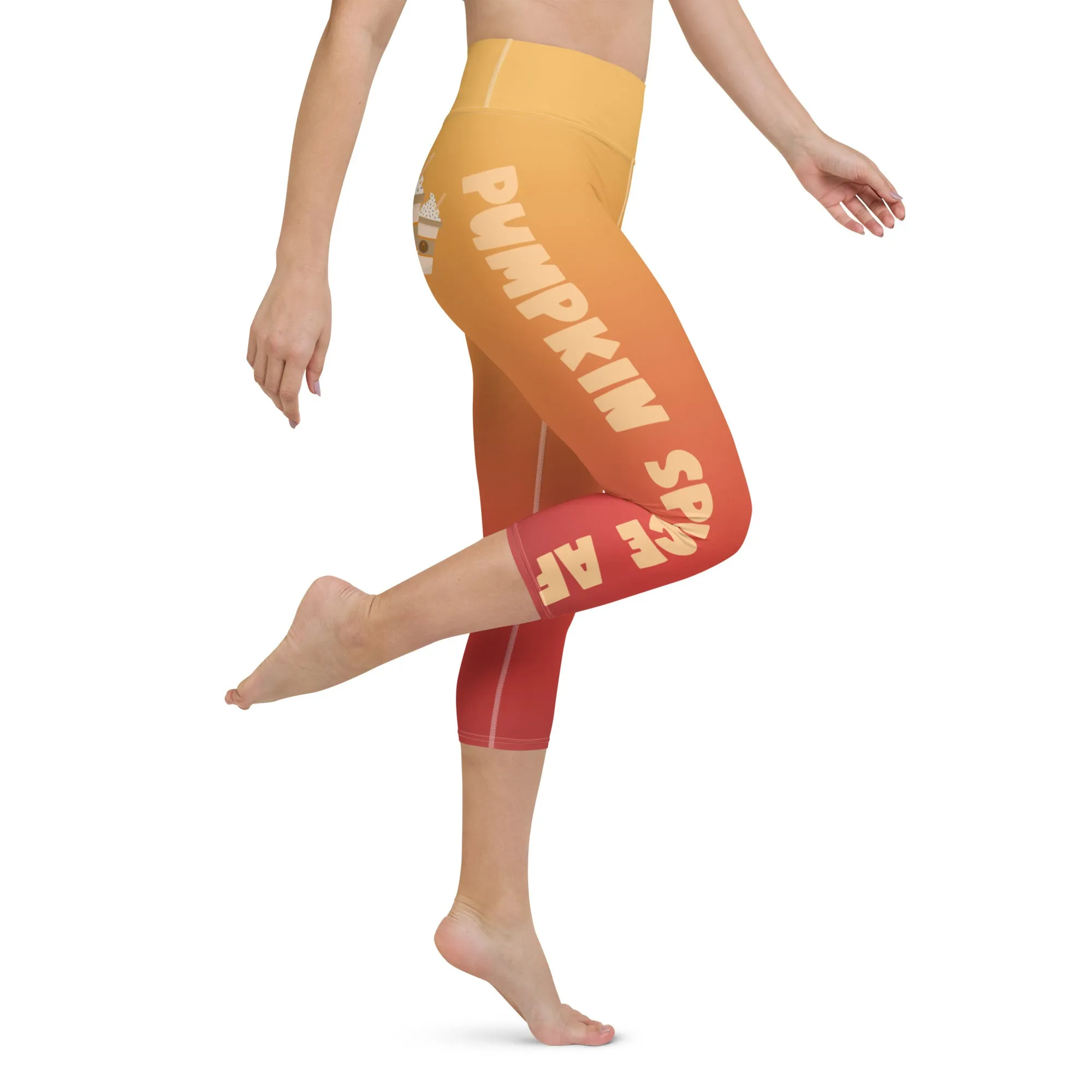 Pumpkin Spice AF Yoga Capris