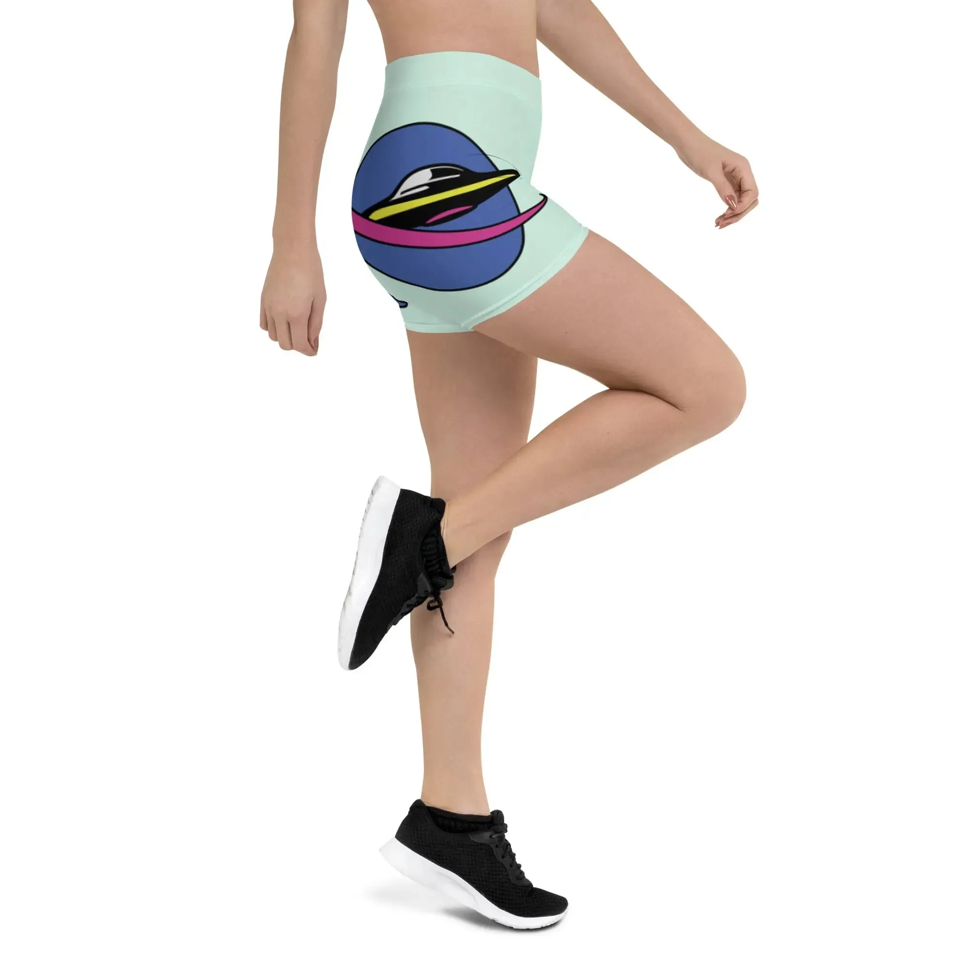 "Space Buds" Collection - Yoga Shorts