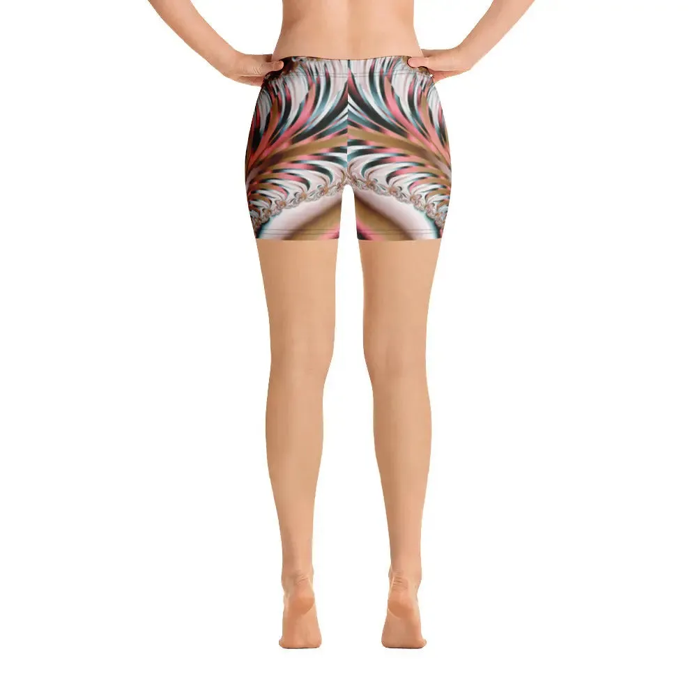 "Summer Spin" Collection - Short Yoga Shorts