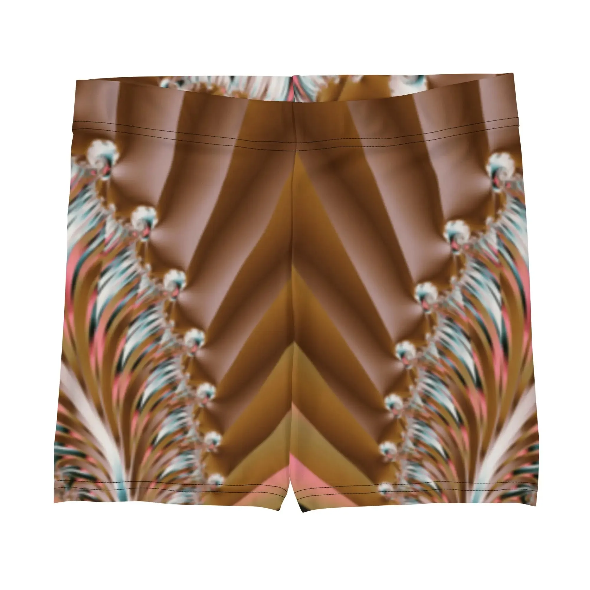 "Summer Spin" Collection - Short Yoga Shorts