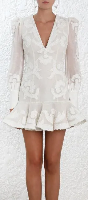 'Radiate' Applique Flip Dress