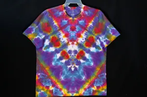 Reg. Cotton T shirt XL #3196 Chevron design $80