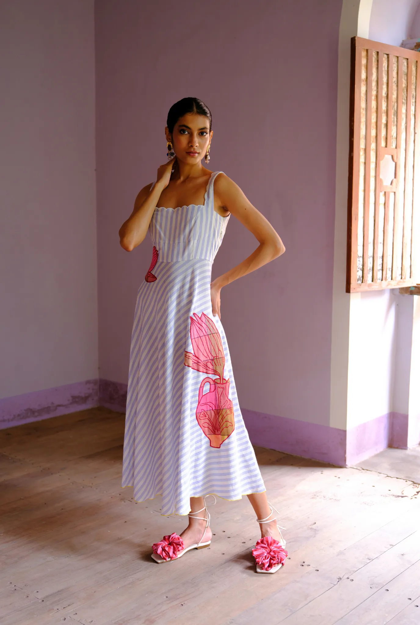 Rosella Handwoven Dress