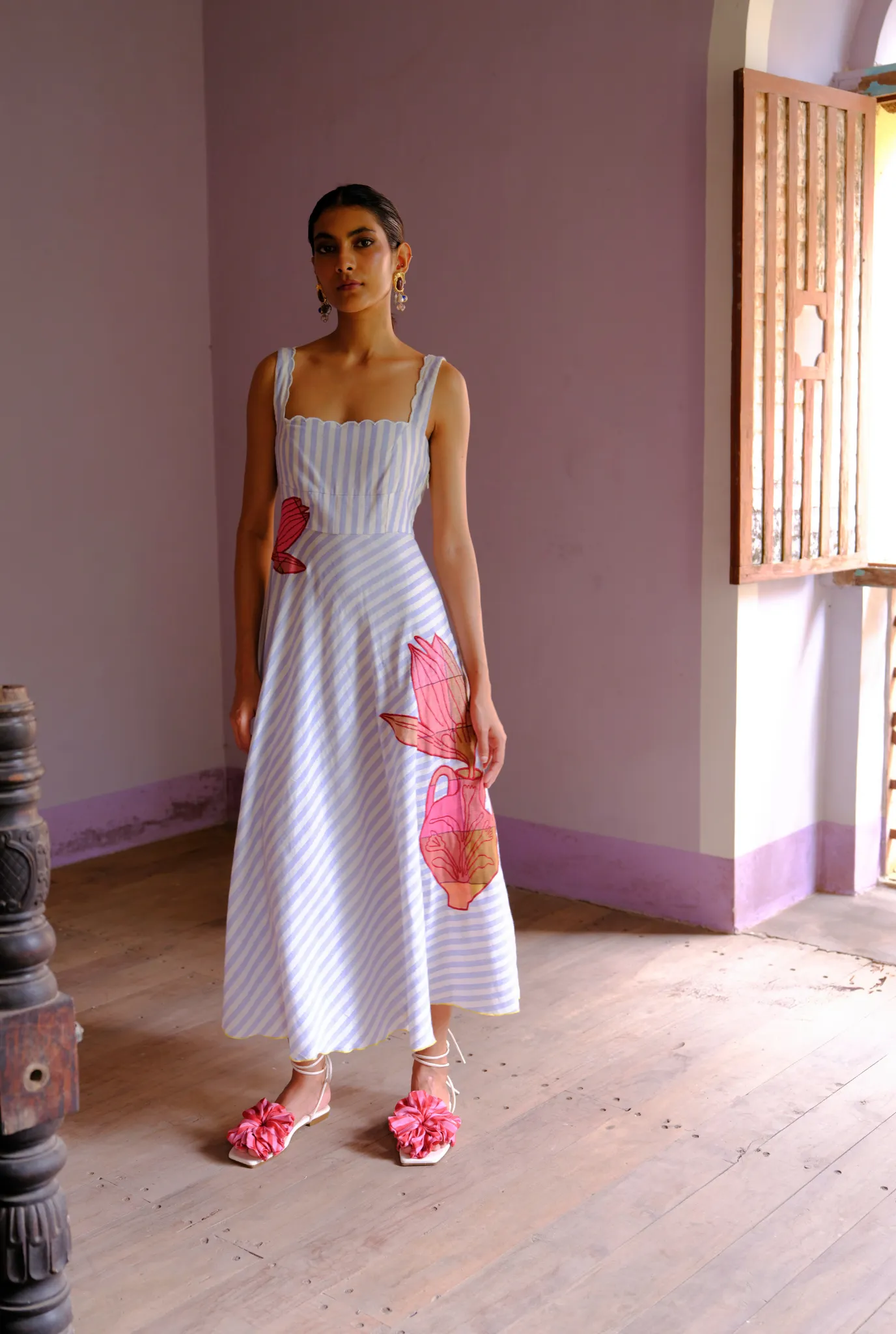 Rosella Handwoven Dress