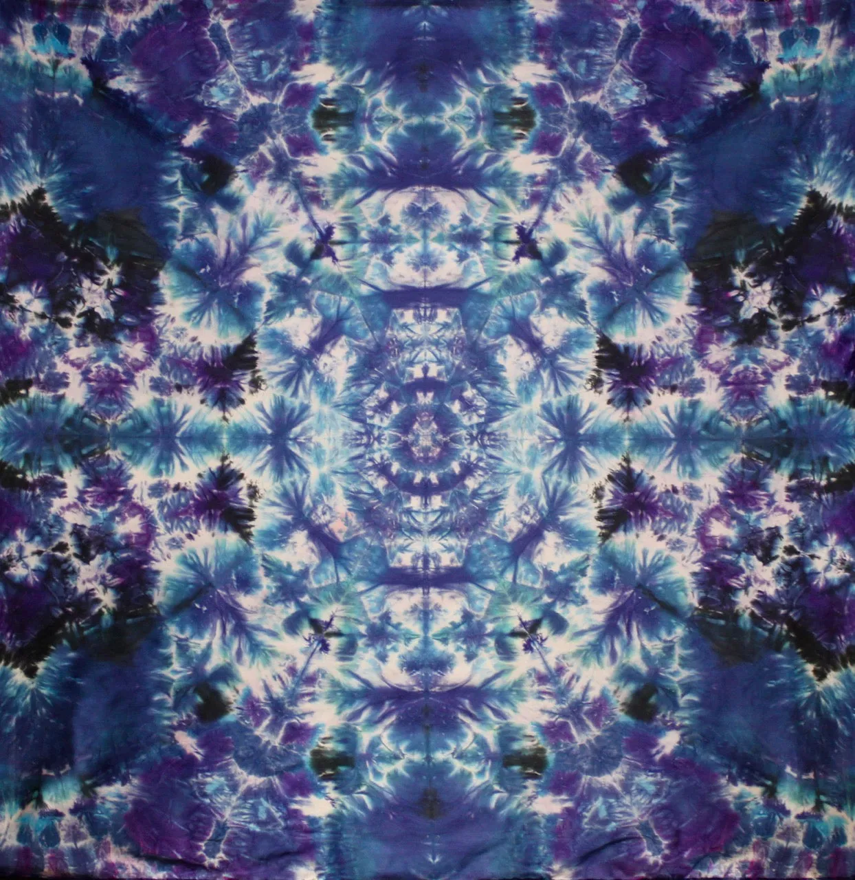 'Sapphire' Mandala 44"X44"  #1063