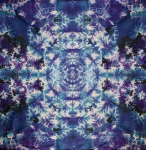 'Sapphire' Mandala 44"X44"  #1063