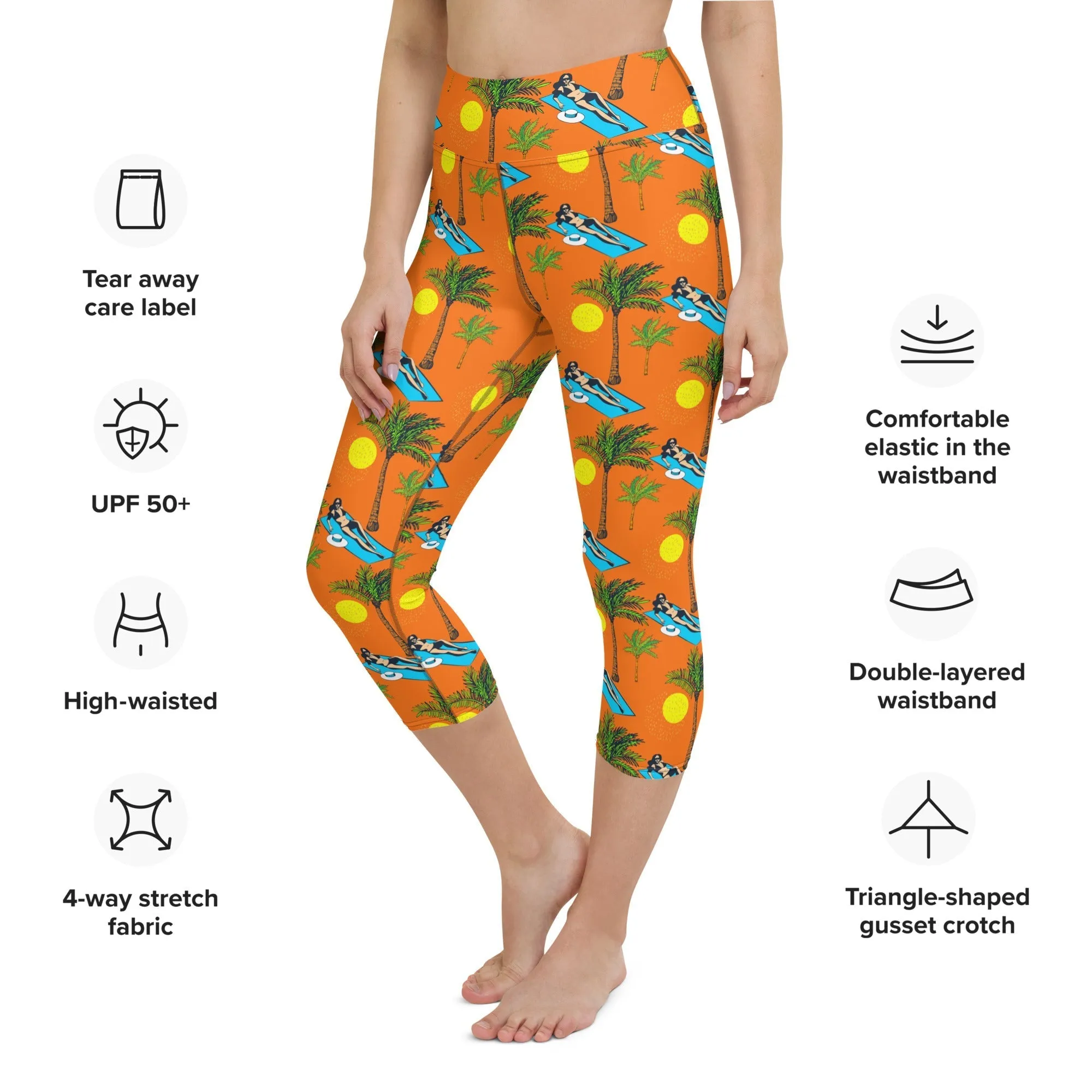 Summer Joy Yoga Capris