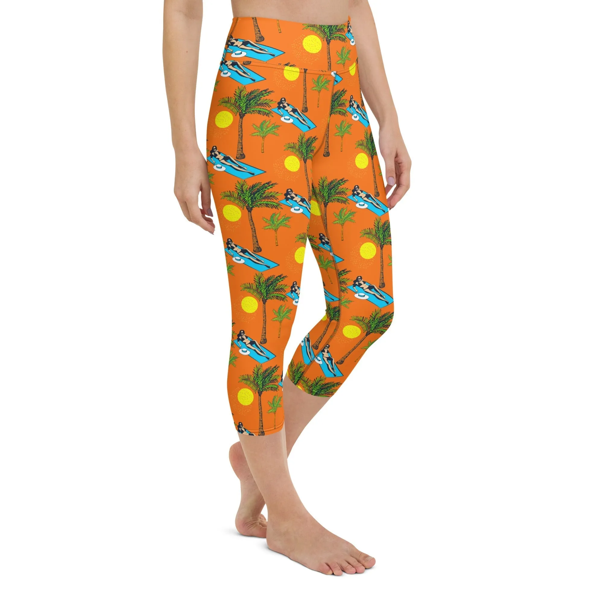 Summer Joy Yoga Capris