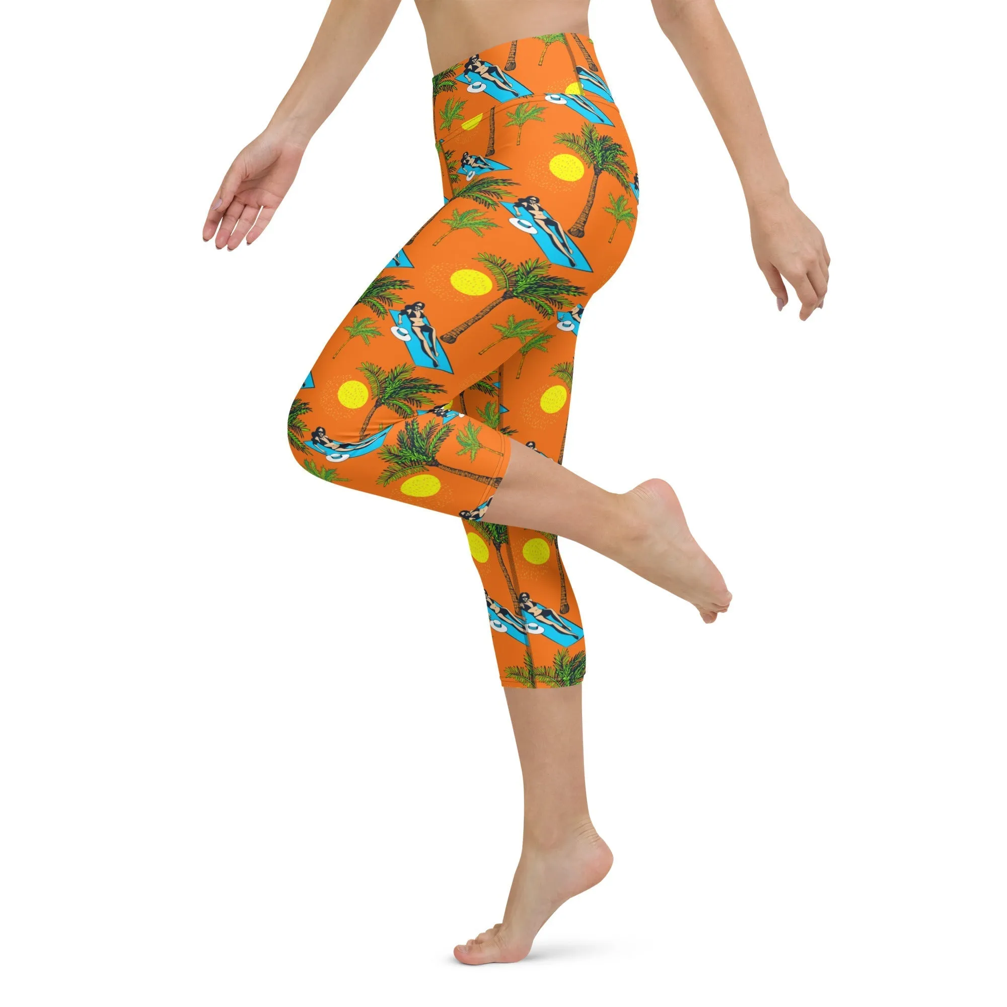 Summer Joy Yoga Capris