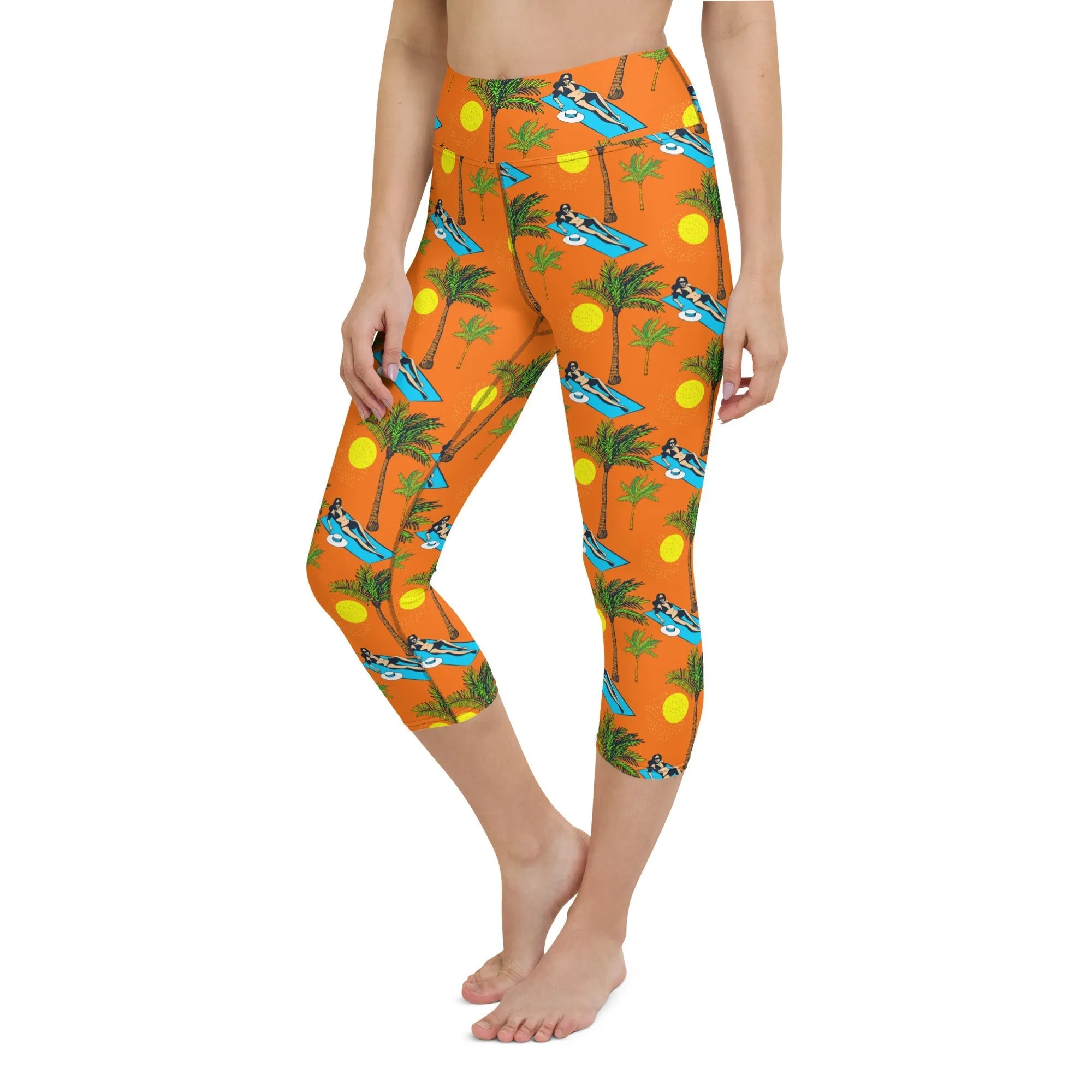 Summer Joy Yoga Capris