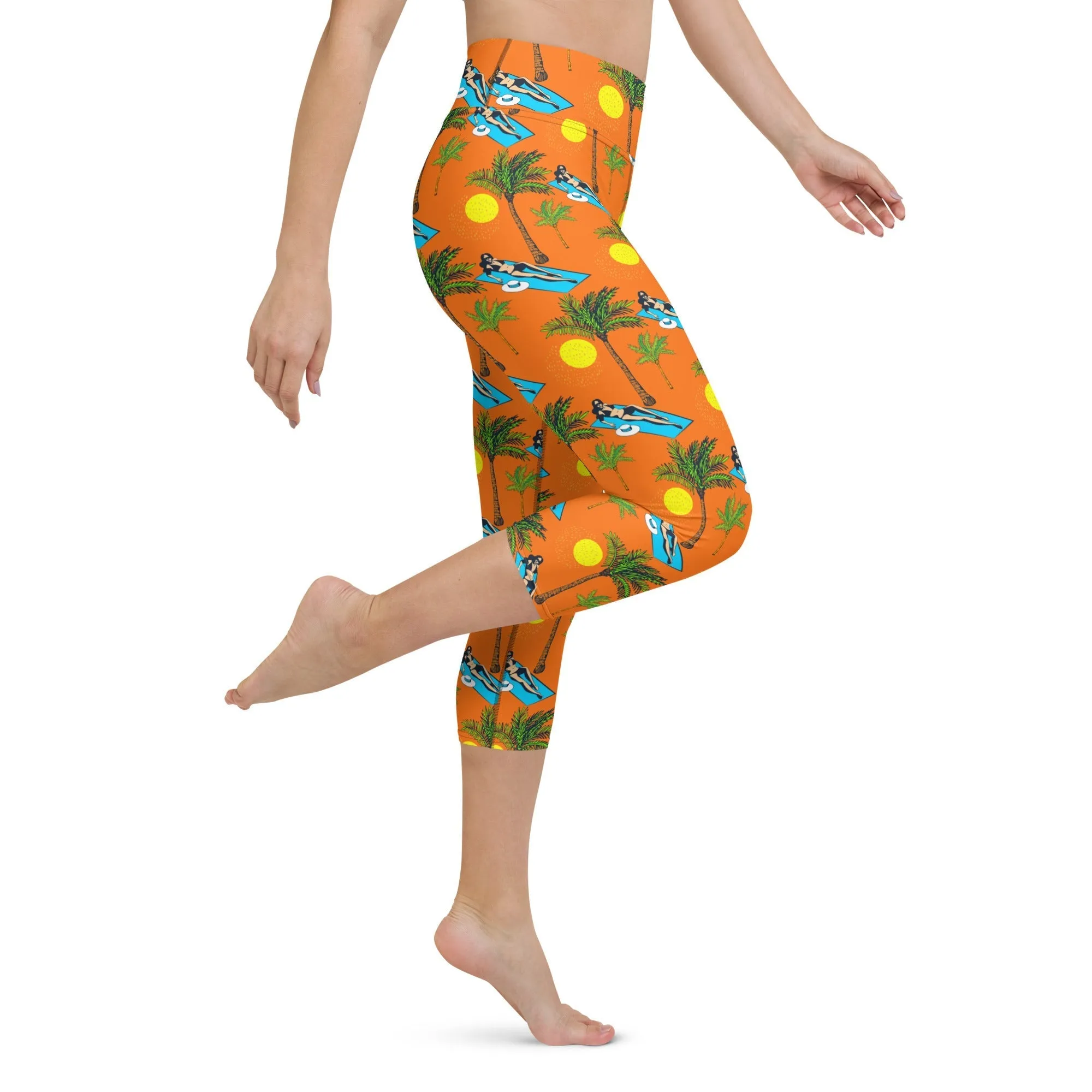 Summer Joy Yoga Capris