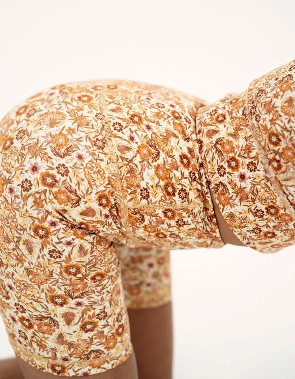 Sunshine Bloom Yoga Shorts
