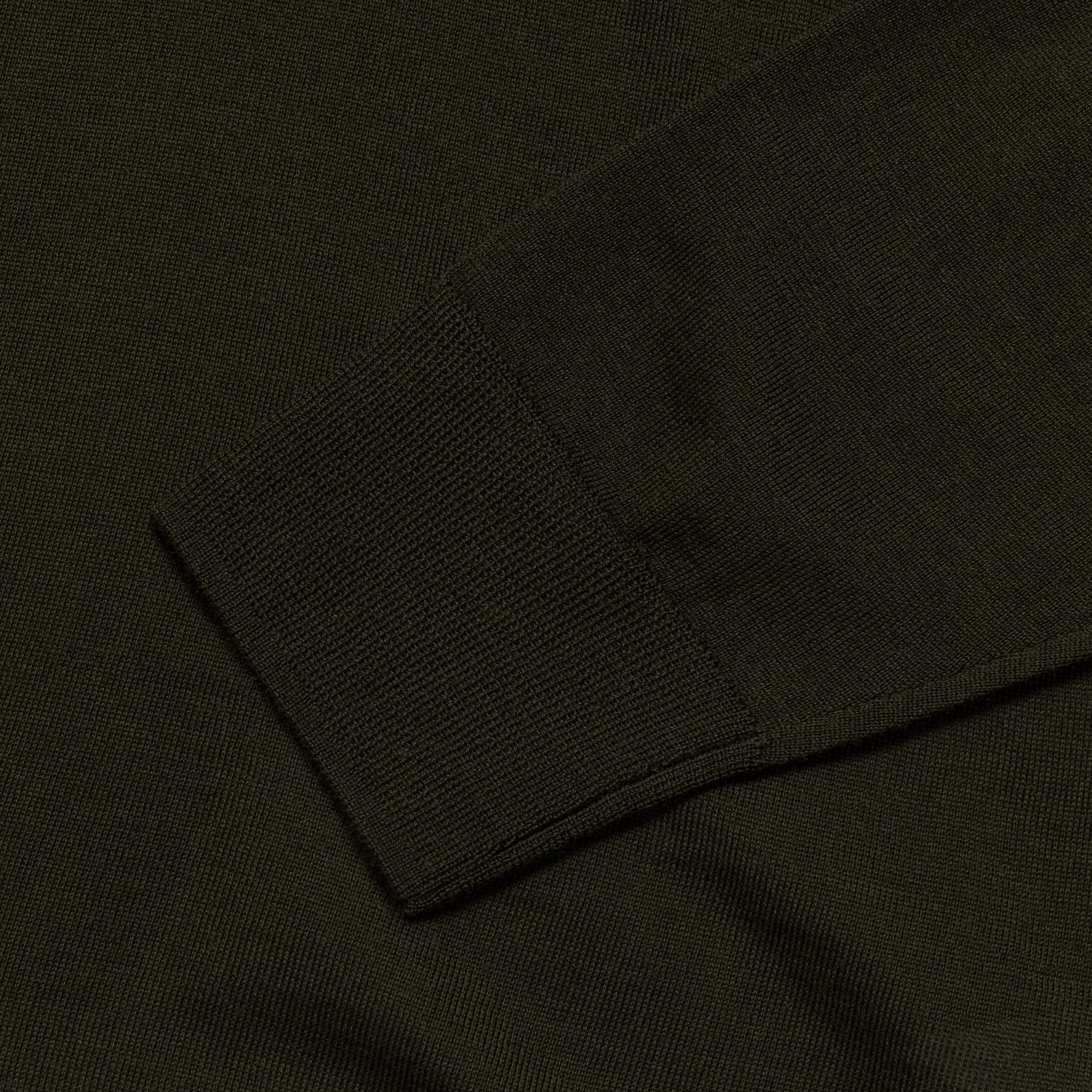 Teis Tech Merino Sweater - Army Green