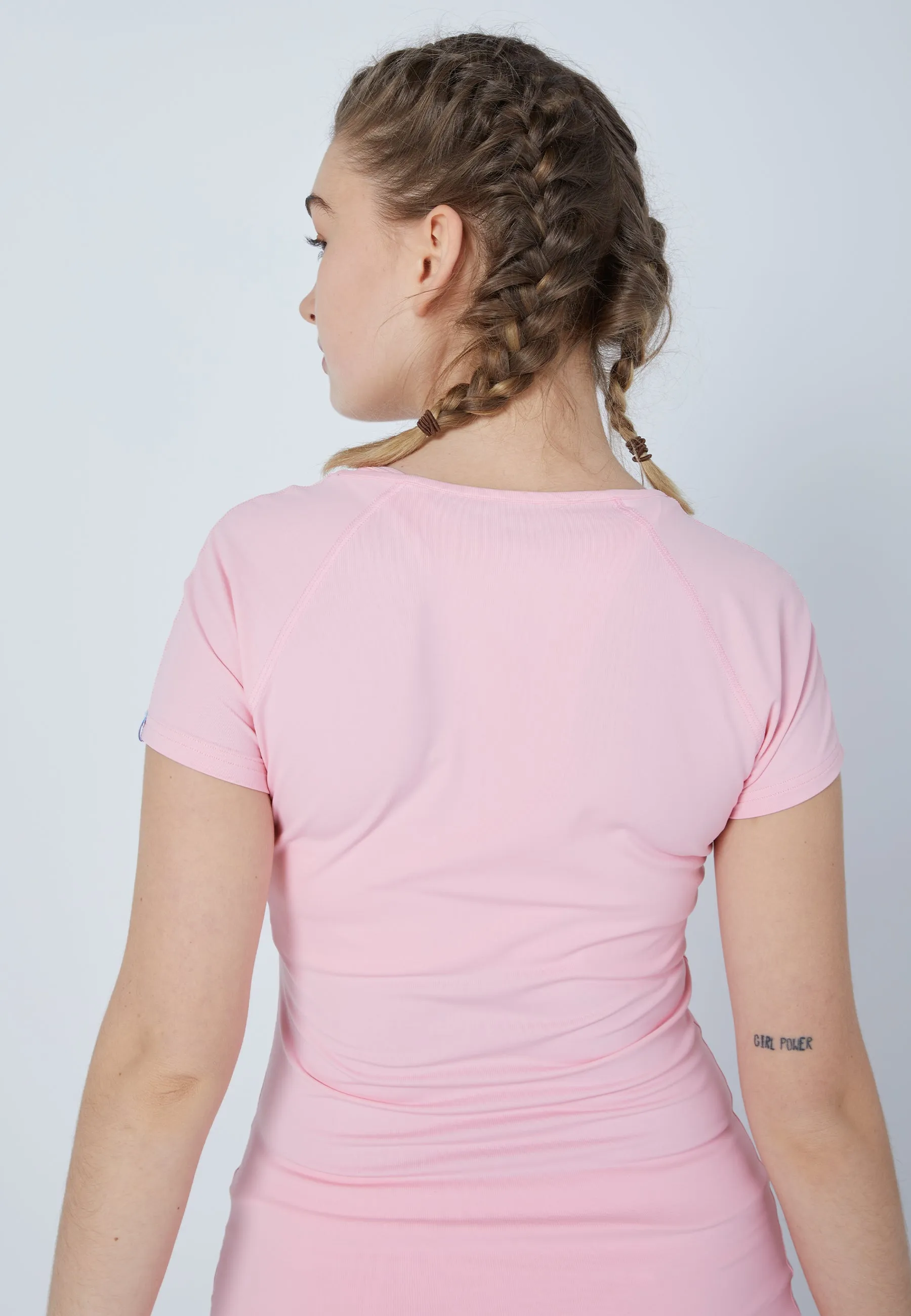 Tennis Capsleeve T-Shirt, light pink