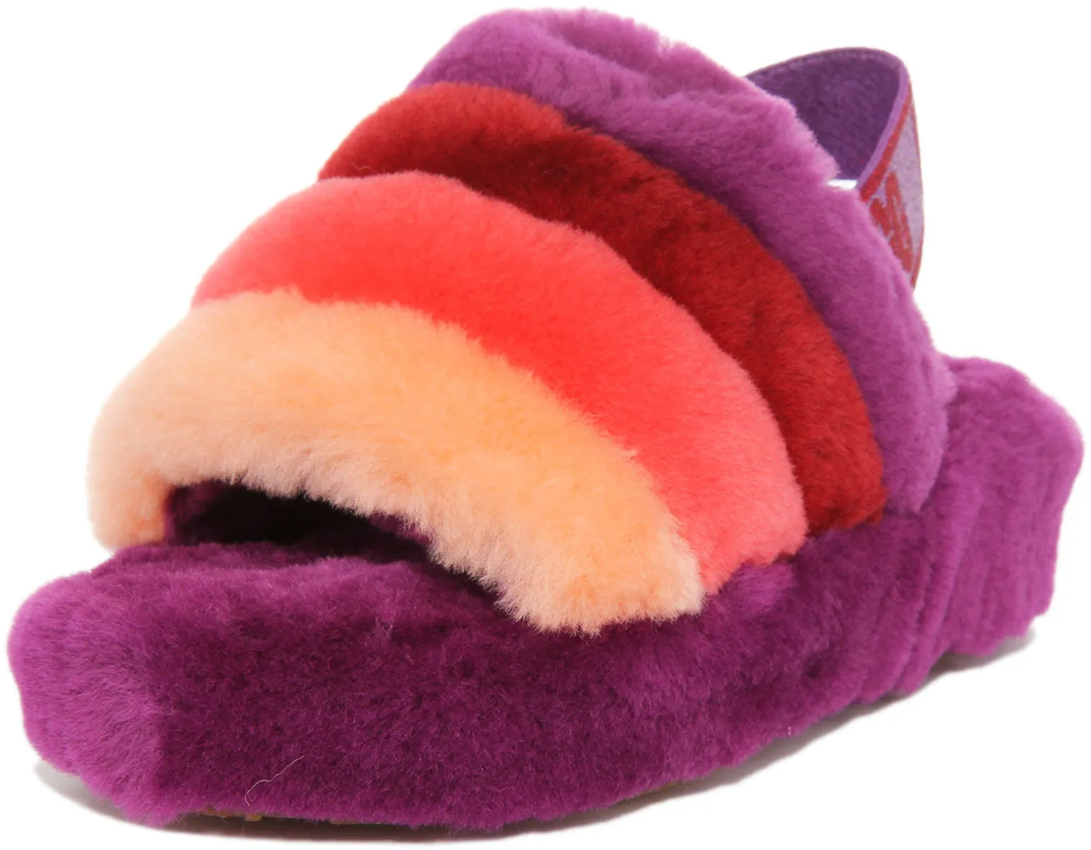 Ugg Australia Fluff Yeah Slide In Purple For Women