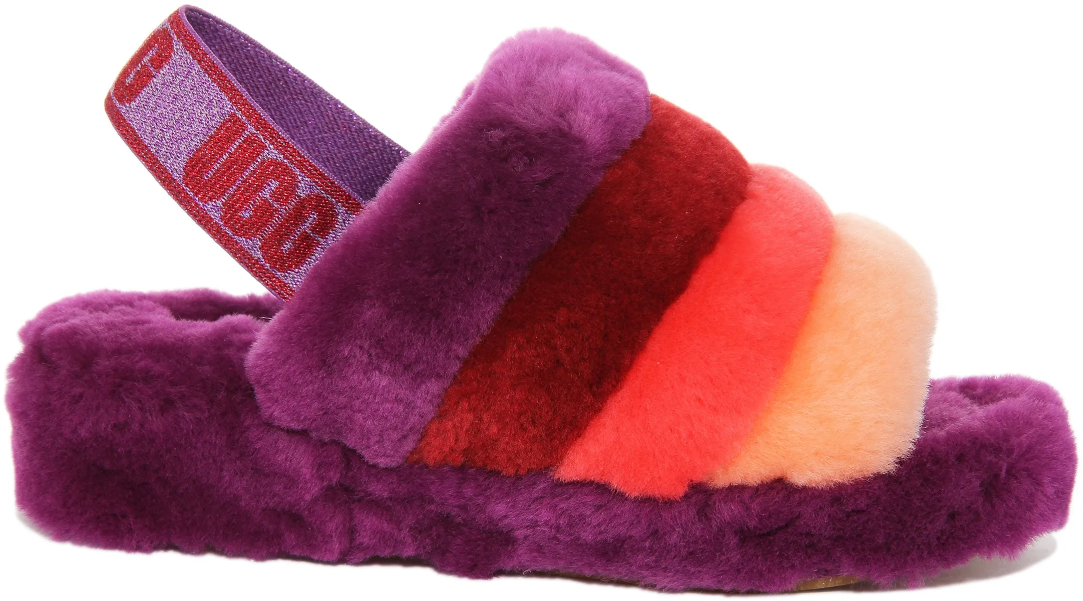 Ugg Australia Fluff Yeah Slide In Purple For Women