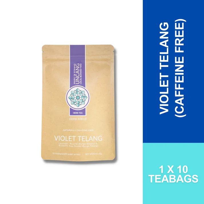 UNCANG TEA: Violet Telang - Lavender Butterfly Pea Tea