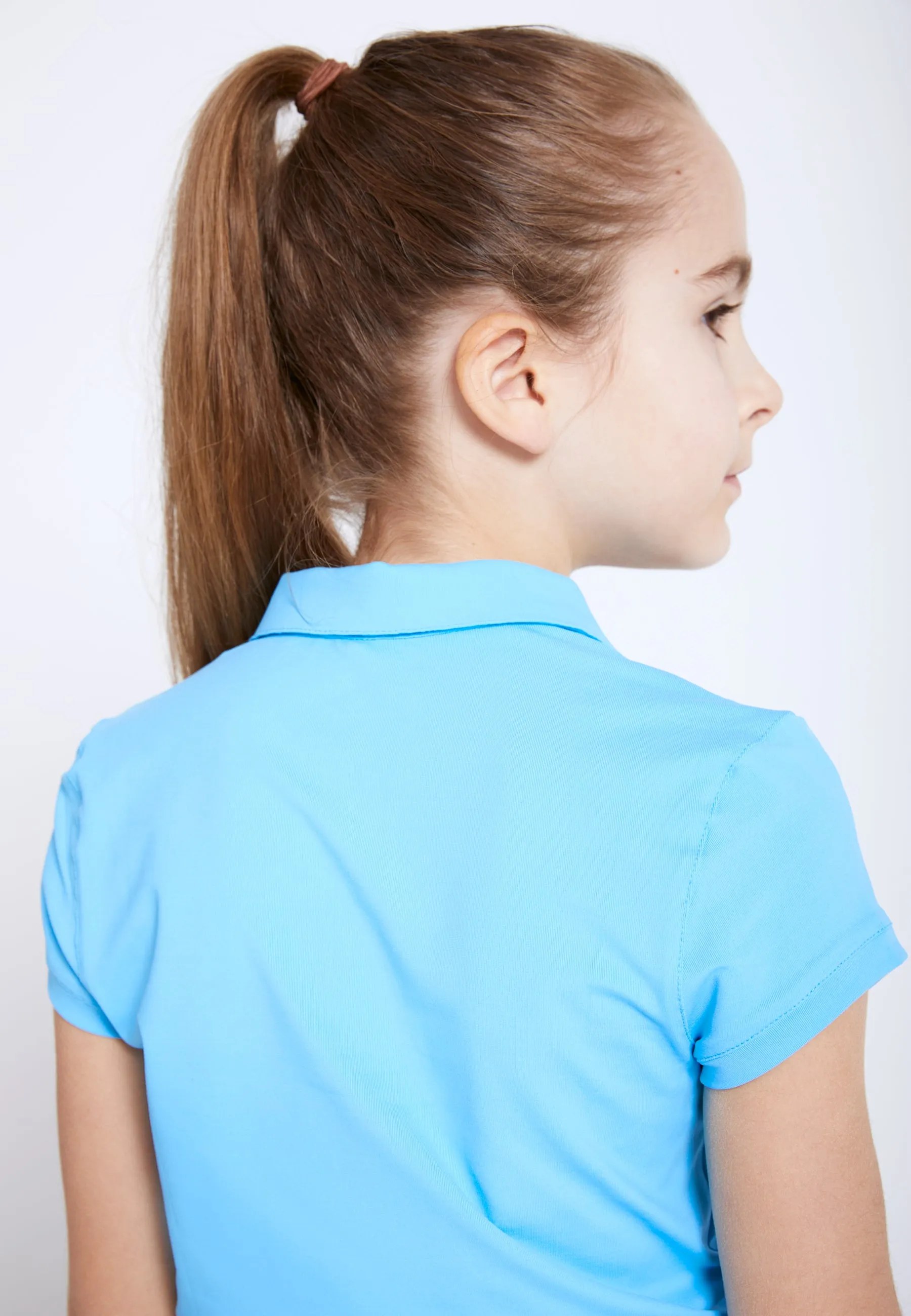 Women Tennis Polo Shirt, light blue